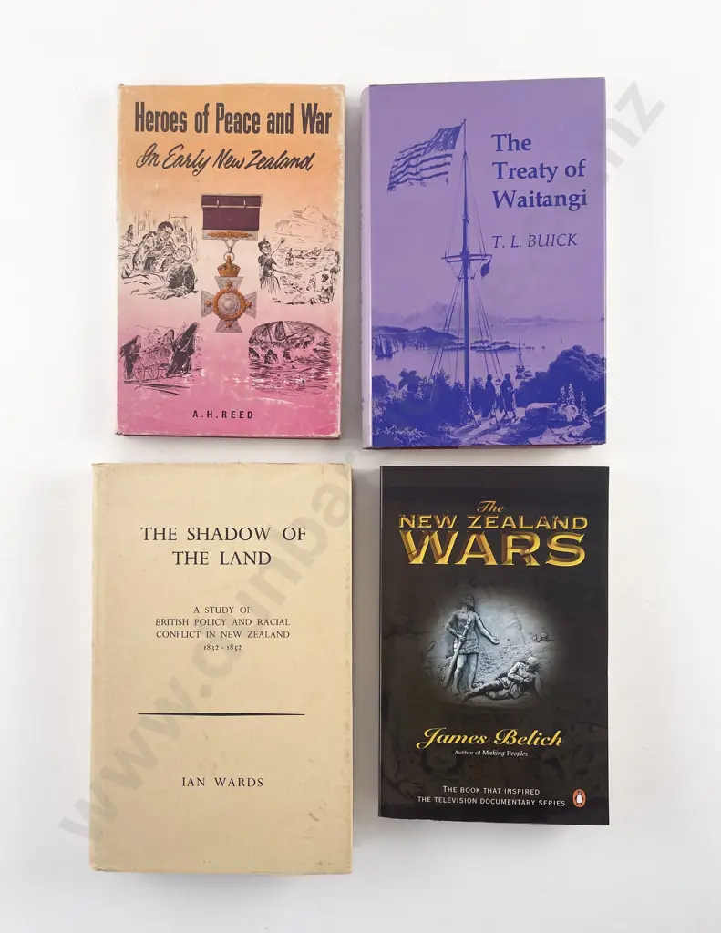 4 Volumes - The Treaty NZ Wars Etc Image 1++