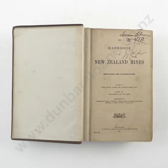(-) The Handbook of New Zealand Mines