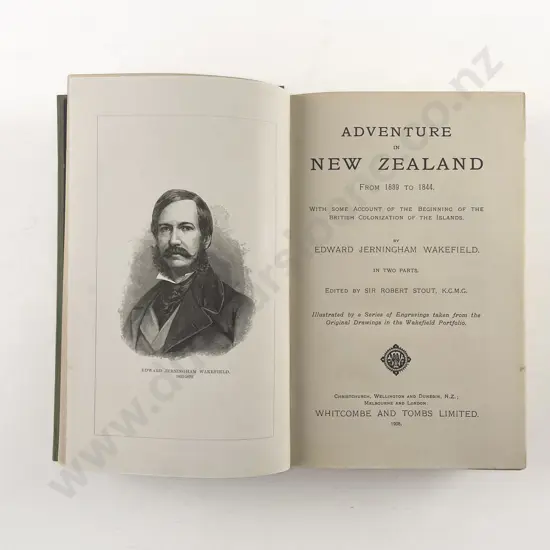 Wakefield Edward Jerningham - Adventure In New Zealand From 1839 To 1844