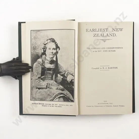 Barton R J - Earliest New Zealand