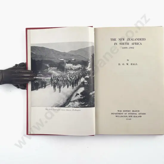 D O W Hall - The New Zealanders In South Africa