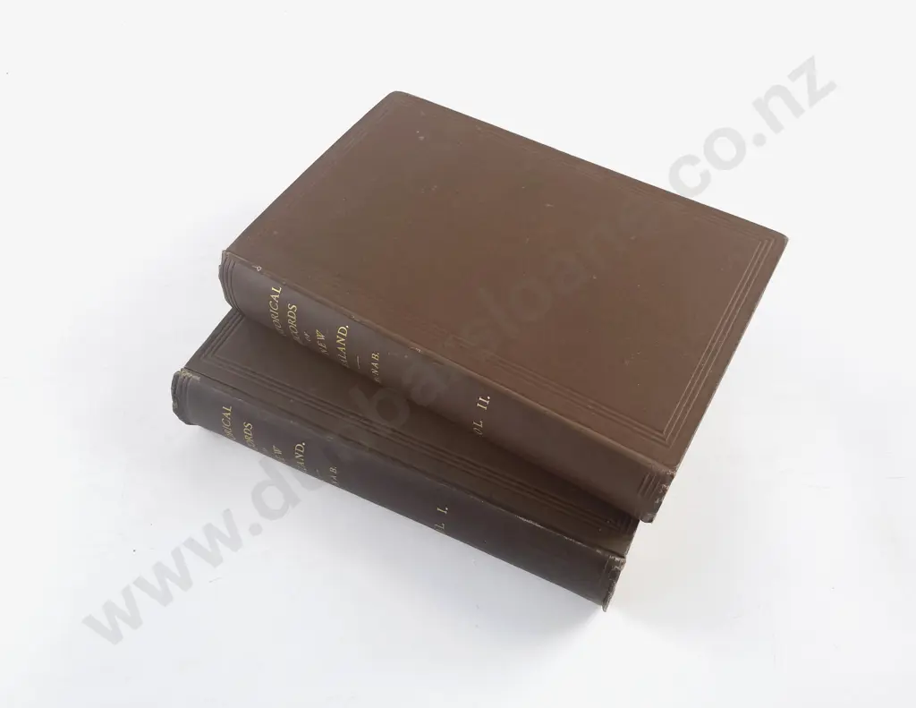 McNab, Robert, Historical Records Of New Zealand, (2 Volumes) Image 1++