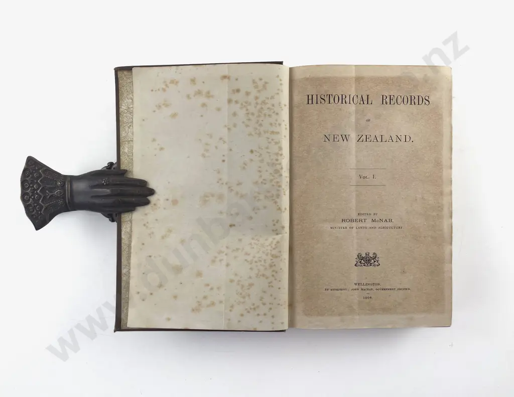 McNab, Robert, Historical Records Of New Zealand, (2 Volumes) Image 1++