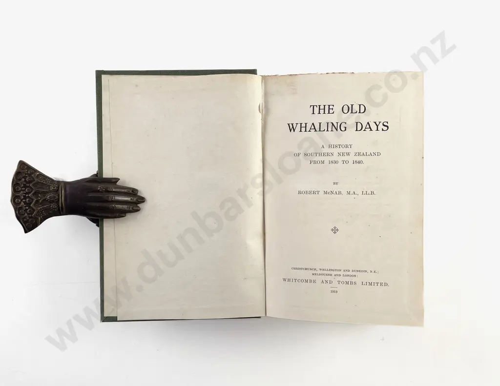 McNab Robert - The Old Whaling Days Image 1++