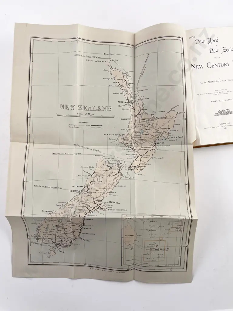 McMurran C W - New York to New Zealand or the New Century Trip Image 1++