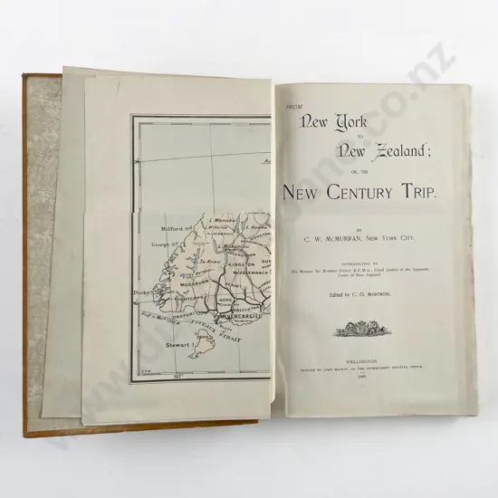 McMurran C W - New York to New Zealand or the New Century Trip