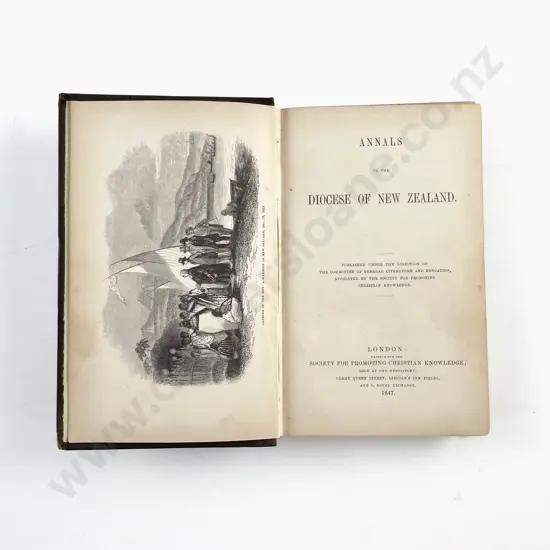 (-) Annals of the Diocese Of New Zealand