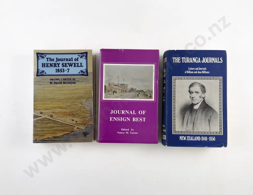 3 NZ Related Historical Journals Image 1++