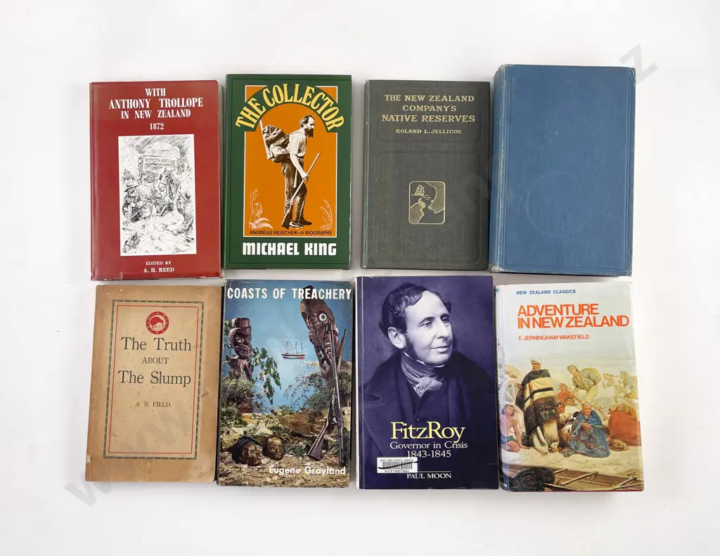 8 NZ Biographical & Historical Titles Image 1++