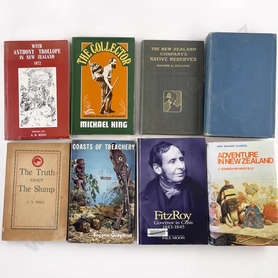 8 NZ Biographical & Historical Titles
