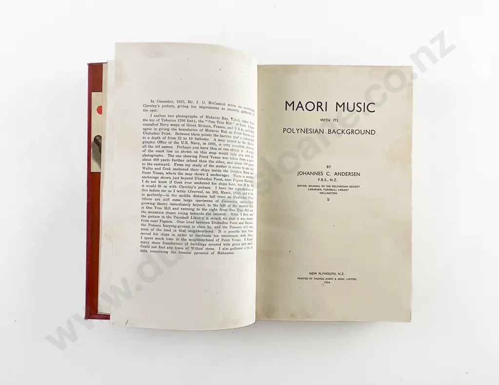 Andersen Johannes C - Maori Music Image 1++