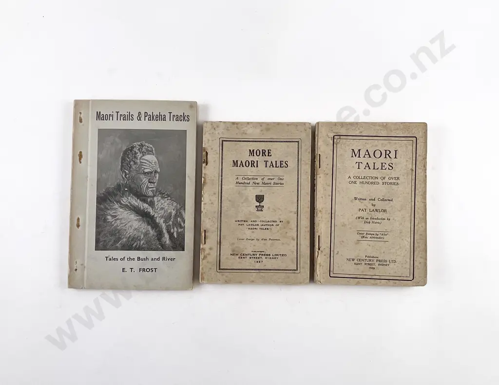 Volumes On Maori Tales & Maori Trails Image 1++
