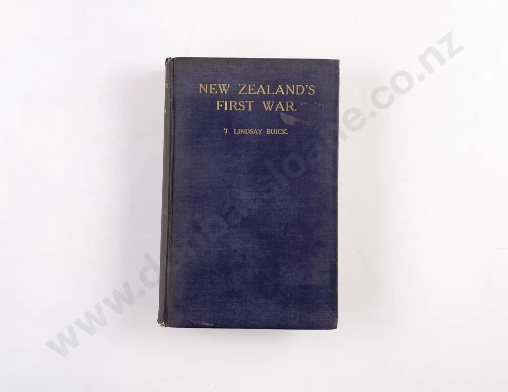 Buick T Lindsay - New Zealands First War Image 1++