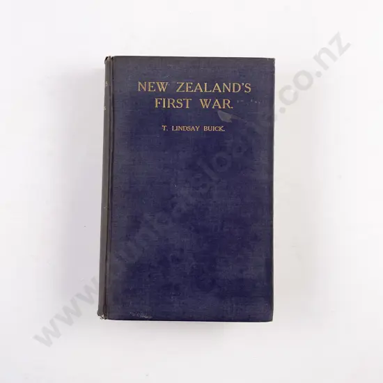 Buick T Lindsay - New Zealands First War