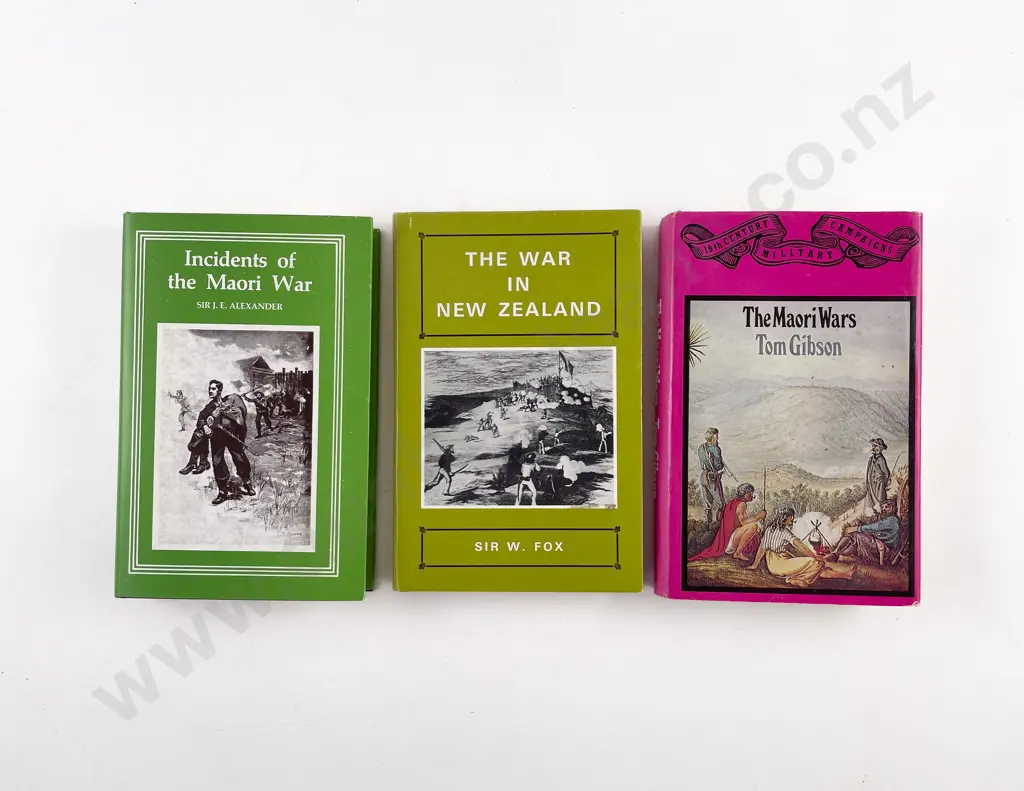 3 Books On Maori History Image 1++