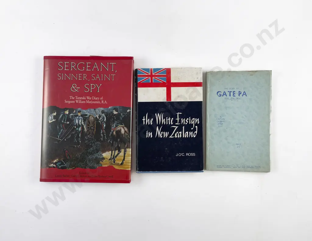 3 Books On The Maori Wars Image 1++