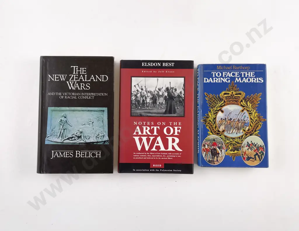 3 Maori War Related Volumes Image 1++