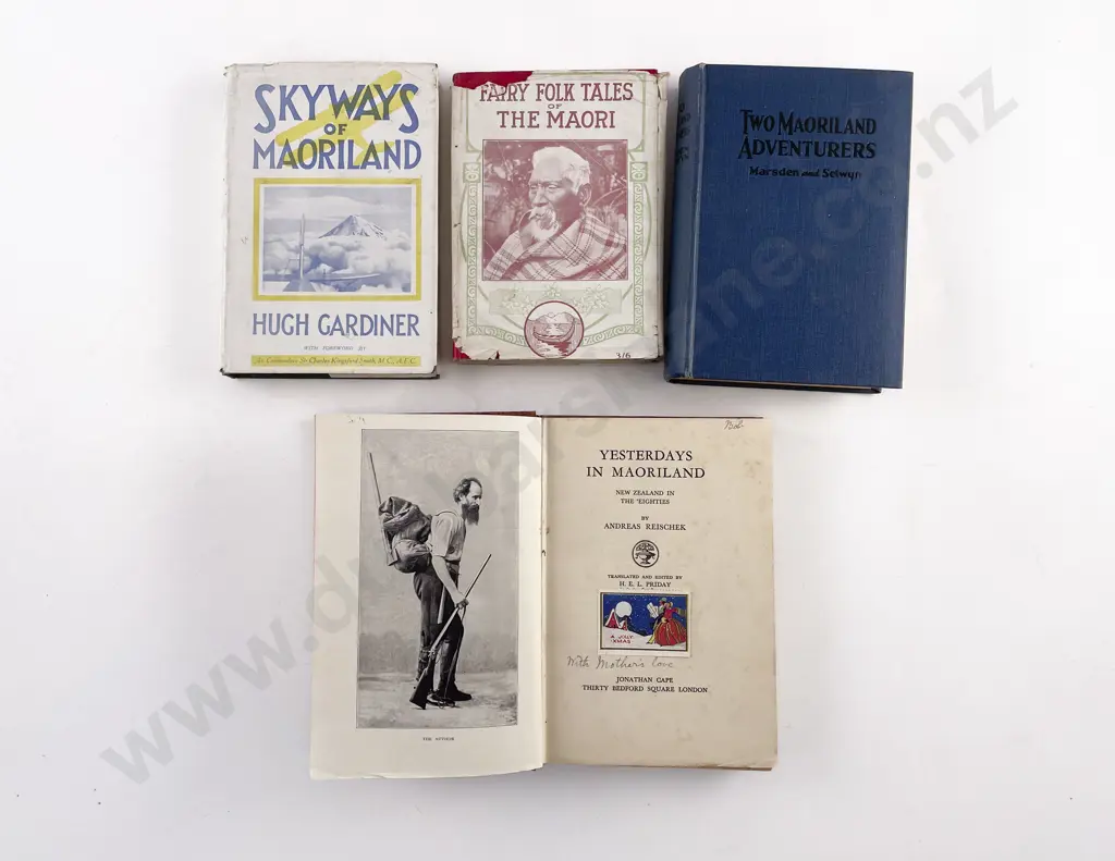 4 Vintage Maoriland Volumes Image 1++