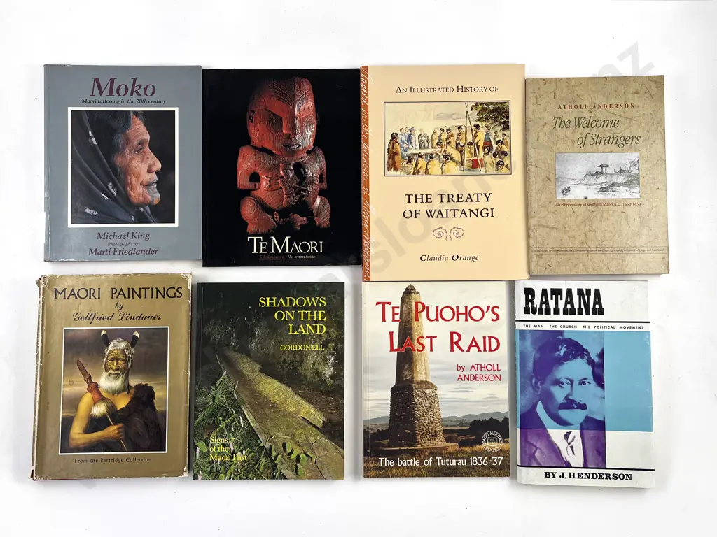 8 Various Maori Books Image 1++