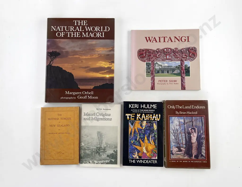 6 Maori Related Volumes Image 1++