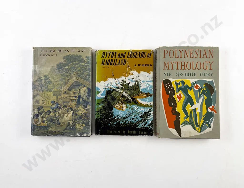 3 Maori/Polynesian Volumes Image 1++
