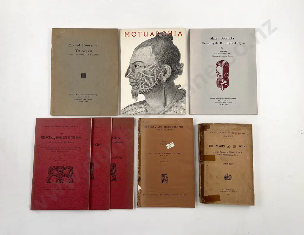 Small Group Of Maori Booklets Image 1++