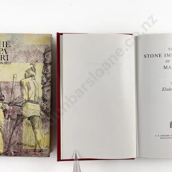 2 Maori Volumes by Elsdon Best