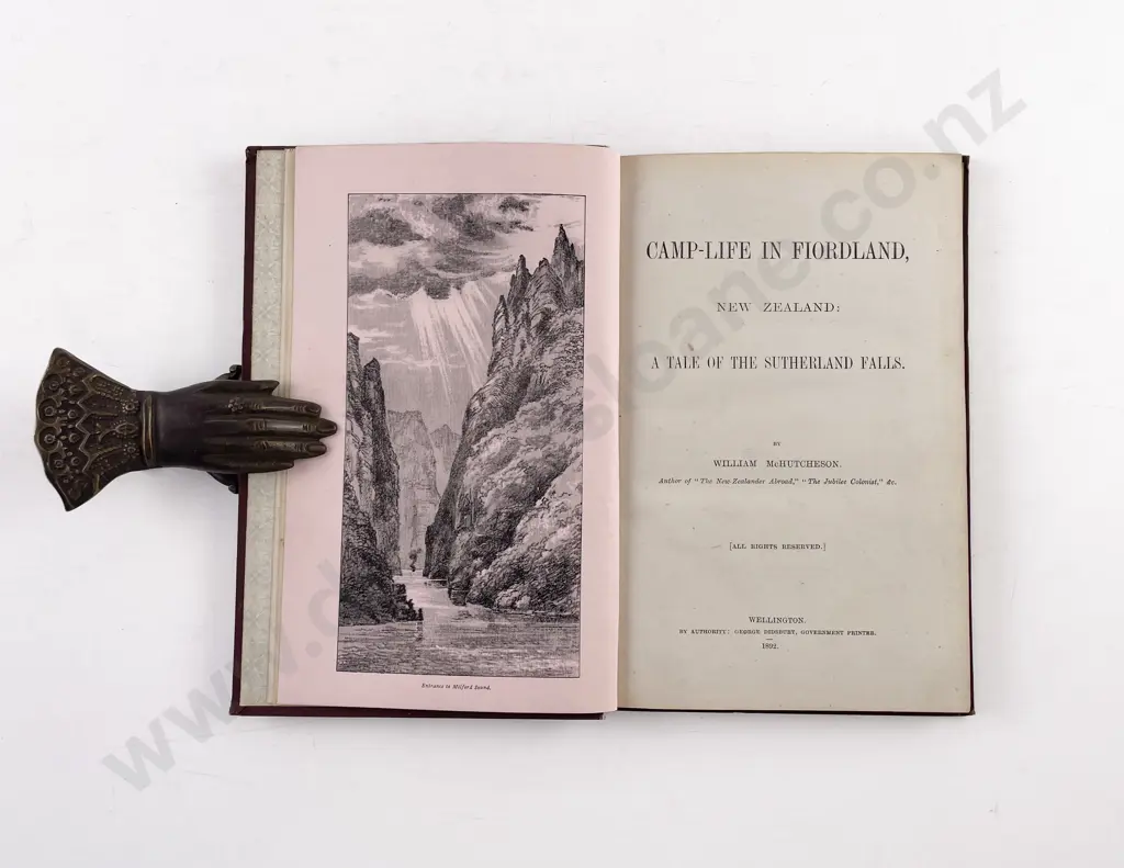 McHutcheson William - Camp-life In Fiordland New Zealand Image 1++