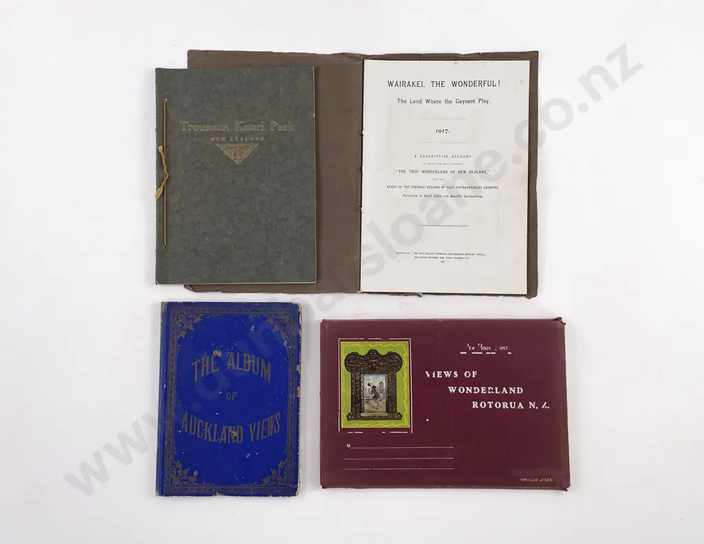 4 Vintage NZ Tourist Booklets Image 1++
