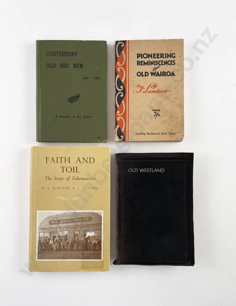 4 Various NZ Regional Volumes Image 1++