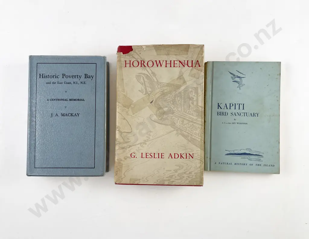 3 North Island Topographical Volumes Image 1++