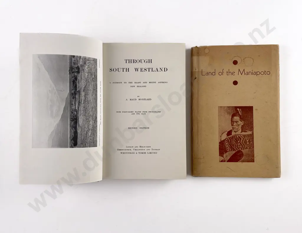2 Volumes On South Westland & The Maniapoto Image 1++