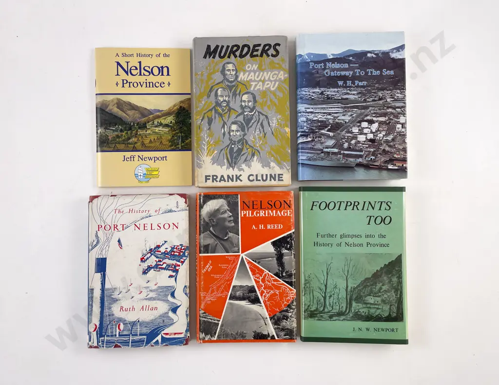6 Various Nelson Related Books Image 1++