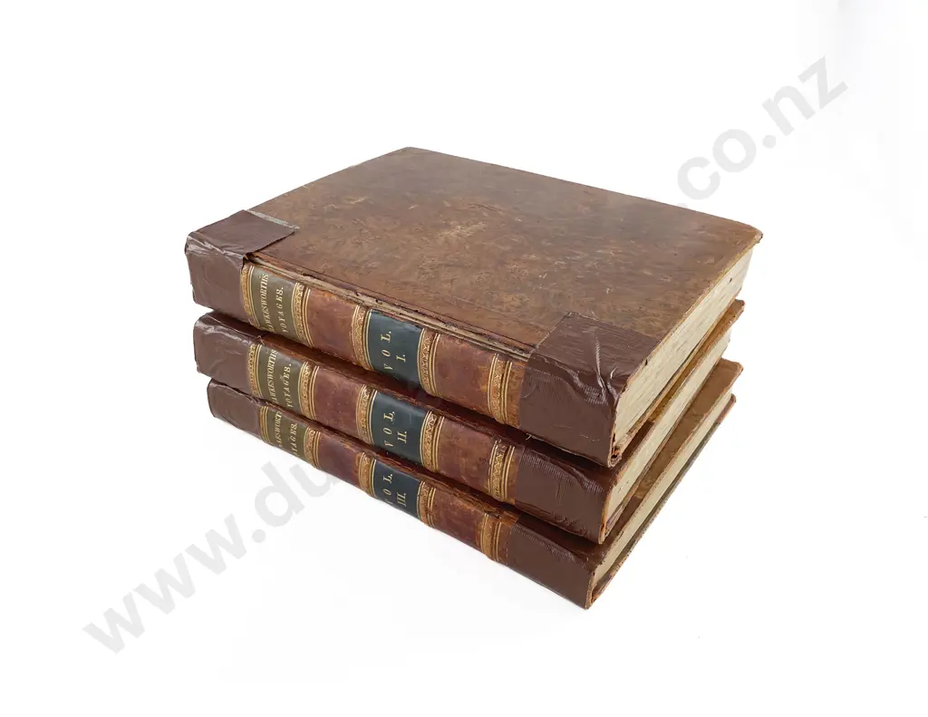 Hawkesworth John - An Account Of The Voyages (3 Volumes) Image 1++