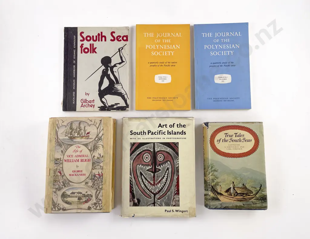 6 Pacific Island Related Books Image 1++