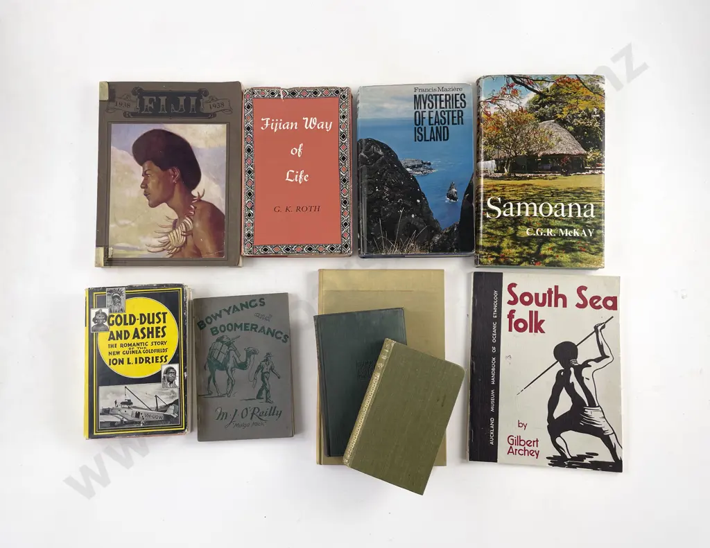 Selection Of South Pacific & Australian Books Image 1++