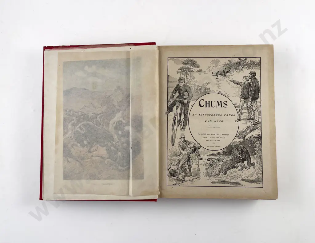 (-) Chums An Illustrated Paper For Boys Image 1++