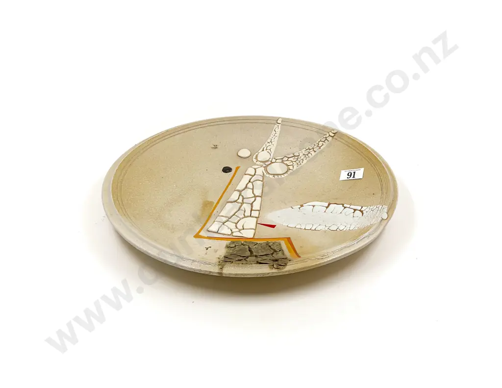 Brian Gartside Pottery Charger Image 1++