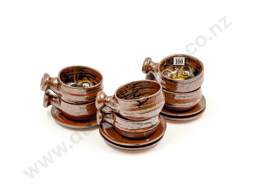 Six Helen Mason Soup Cups Image 1++