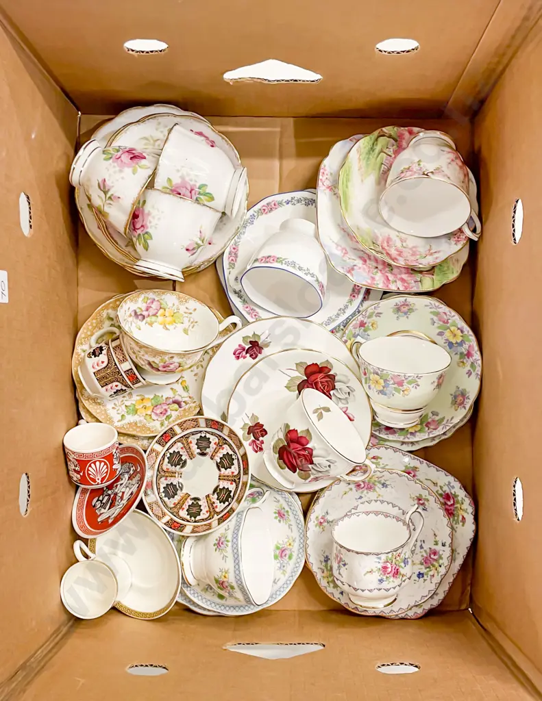 Box of Assorted Fancy Tea China Image 1++