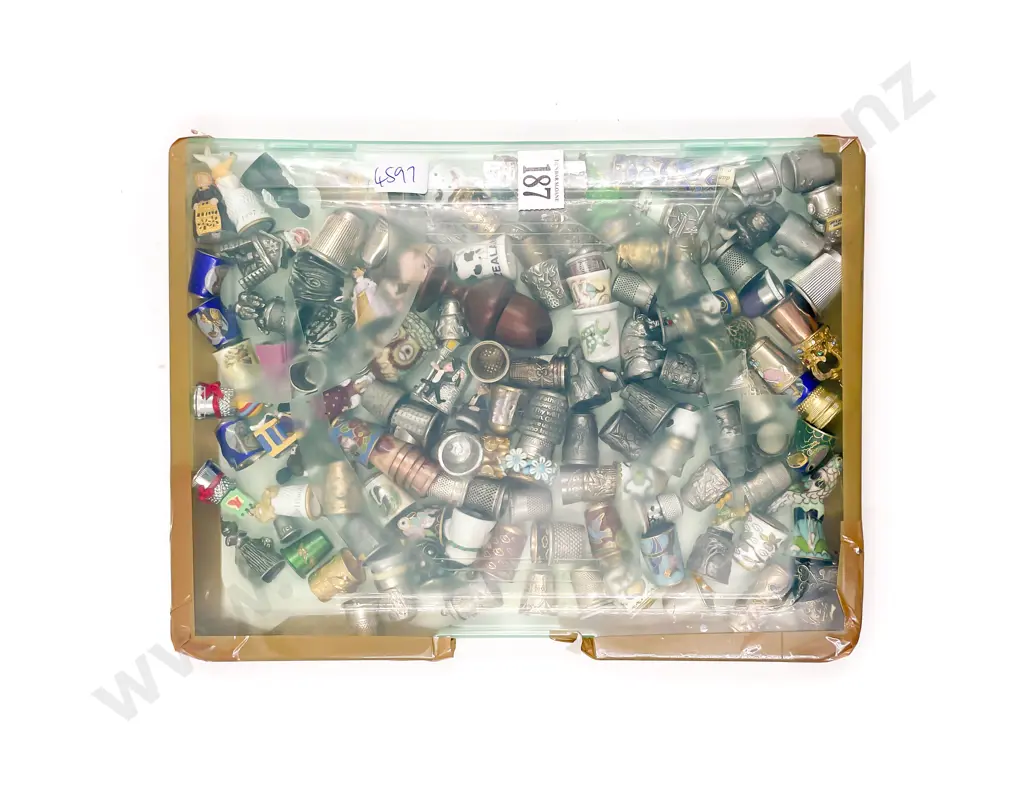 Quantity of Assorted Thimbles etc Image 1++