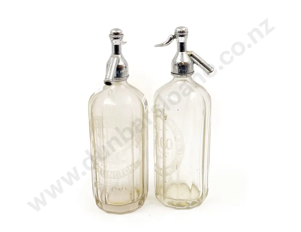 Two Vintage Soda Syphons Image 1++