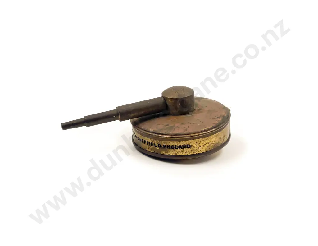 Vintage Chesterman Sheffield England Tape Measure as a Gun Turret Image 1++