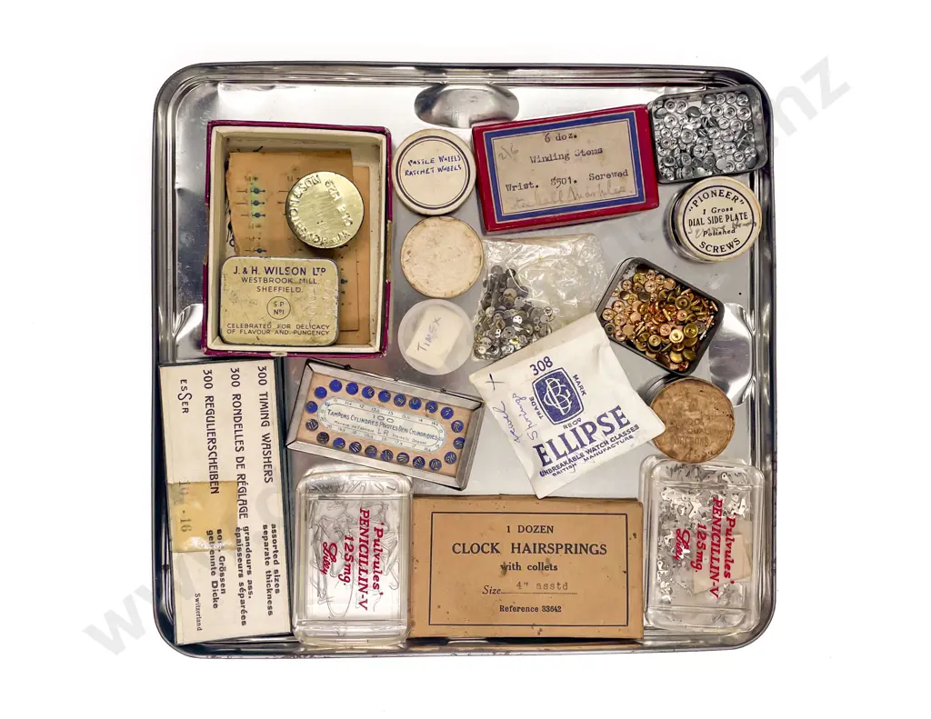 Vintage Watchmaker's Parts Image 1++