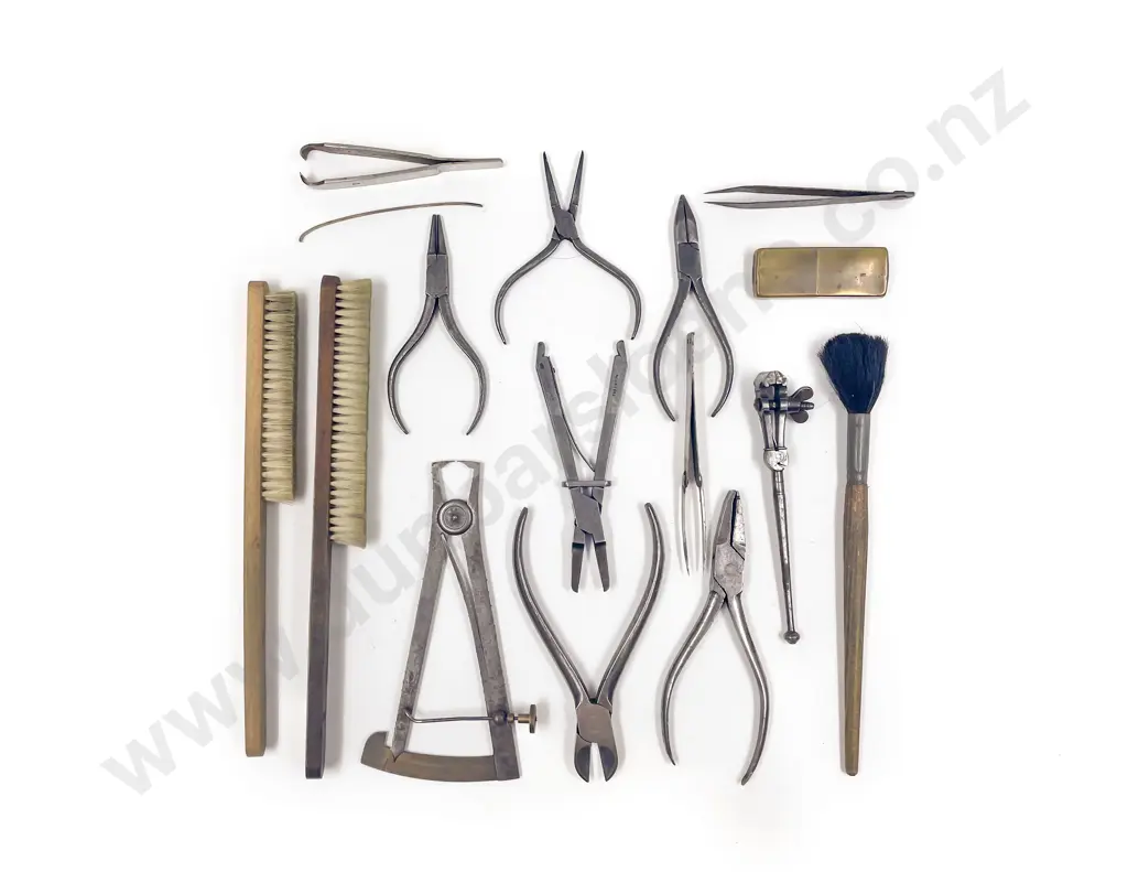 Vintage Jeweller's Watchmakers Tools Image 1++