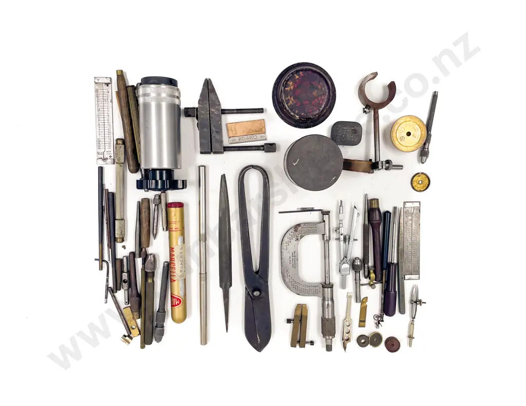 Vintage Watchmakers Jewellers Tools Image 1++