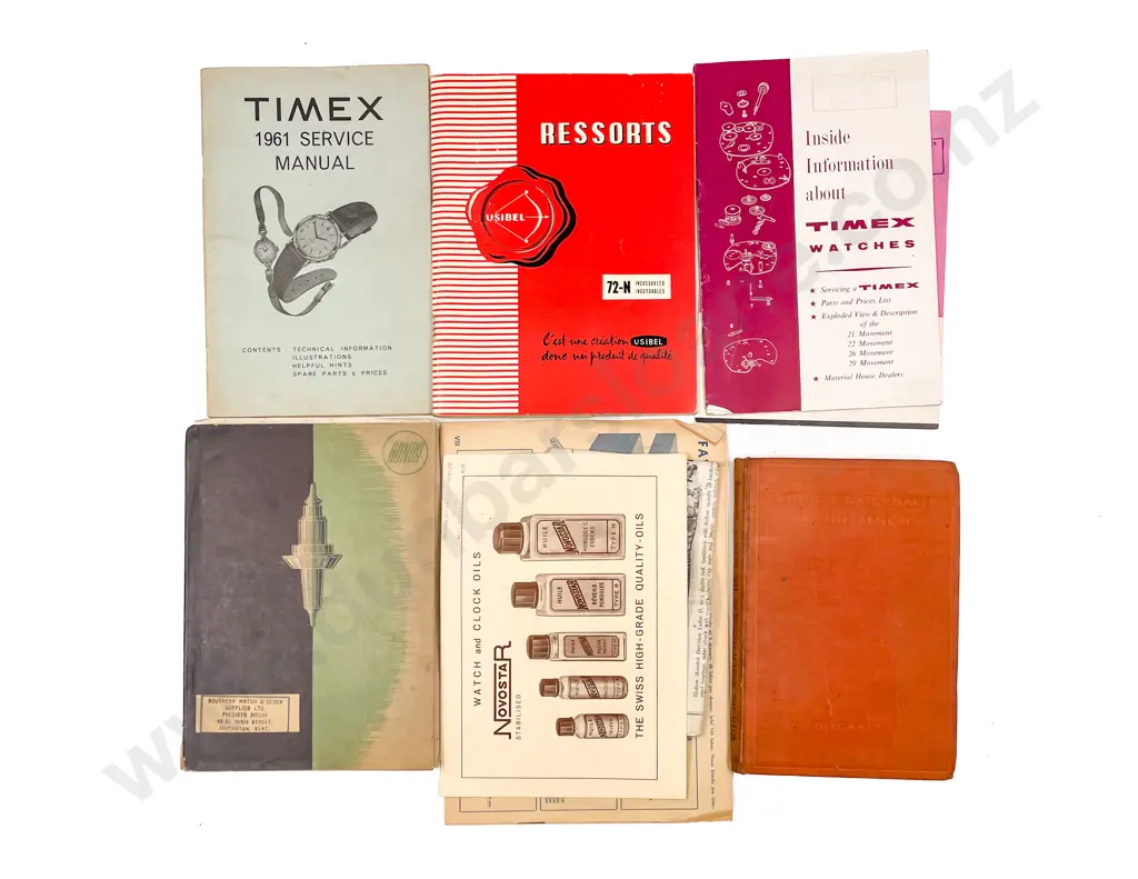 Watchmakers Catalogues & Horological Books Image 1++
