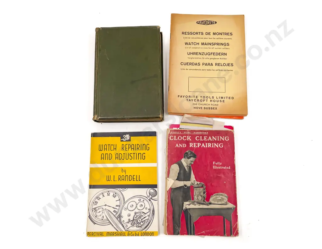 Watchmakers Catalogues & Horological Books Image 1++