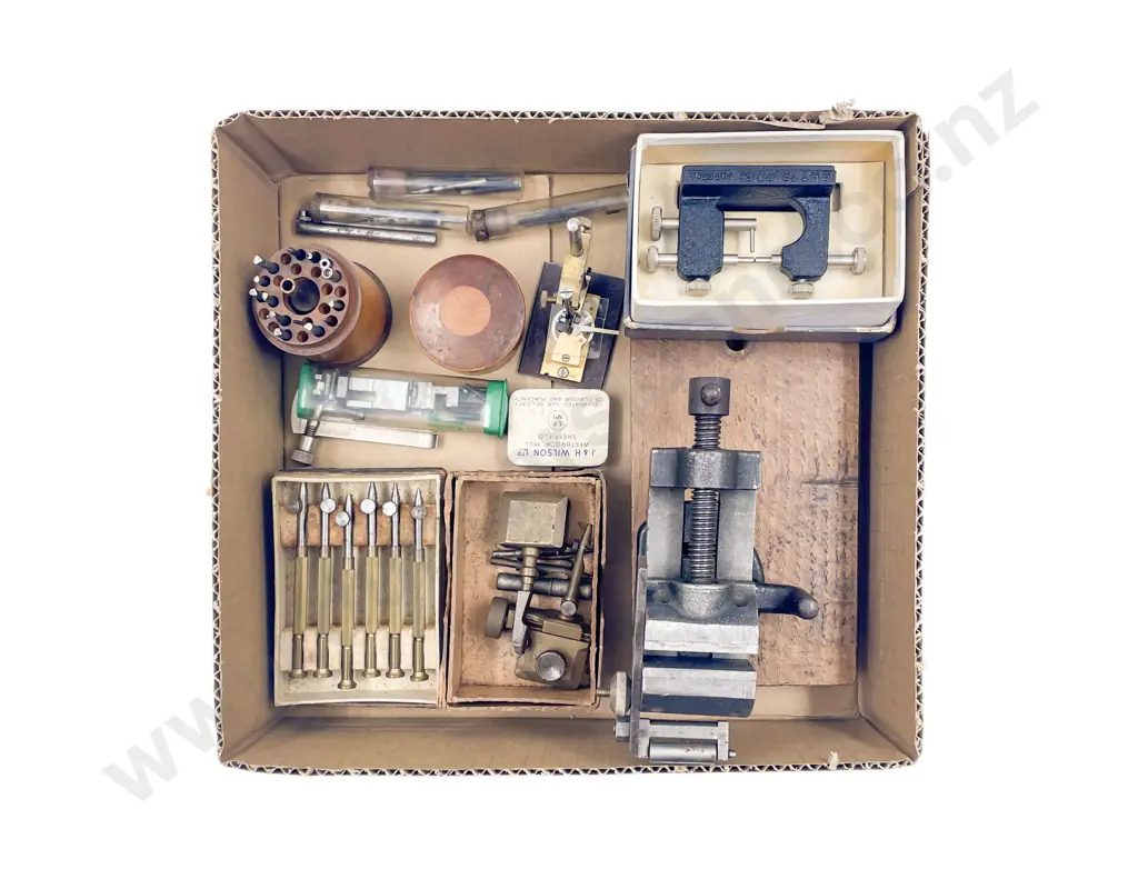Watchmakers Jewellers Clamp & Vintage Tools Image 1++