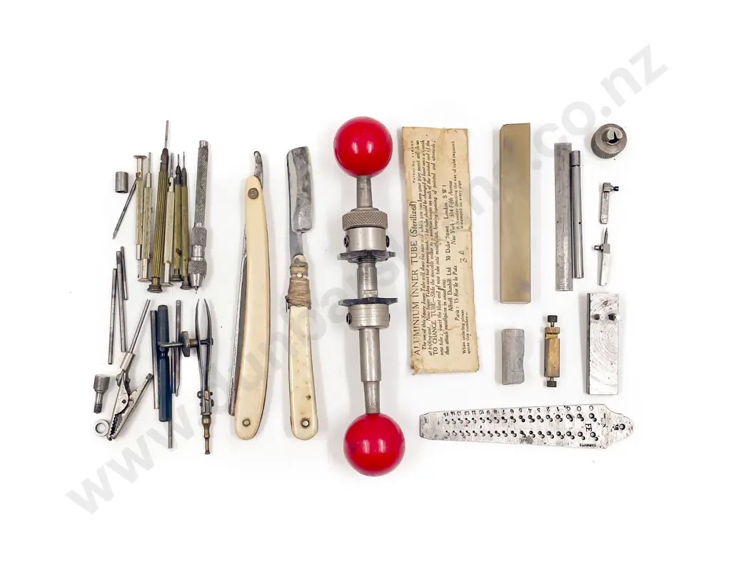Vintage Watchmakers Tools & Parts Image 1++